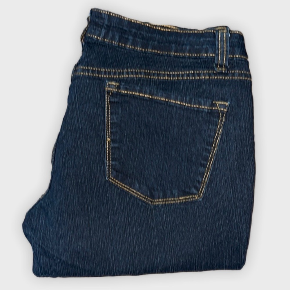Ceilo Jeans Dark Wash Straight Leg Jeans